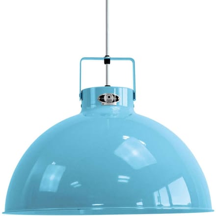 Jieldé Dante D450 hanglamp, lichtblauw, Ø 45 cm
