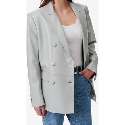 IRO Paris Doumi Jacket Smoke Grey Taglia: 32 | Blazers Outlet | Donna | Grigio