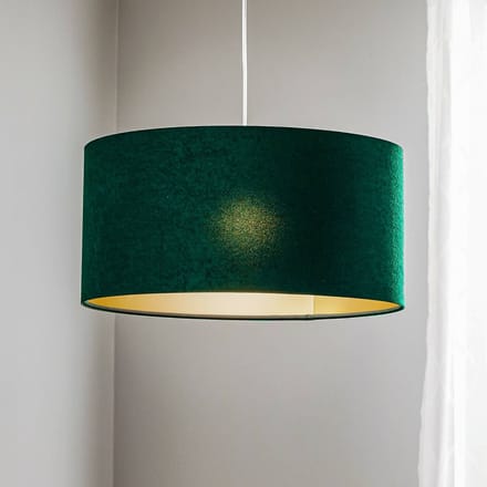 Maco Design Salina hanglamp, groen/goud, Ø 40cm