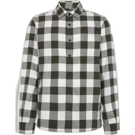 Katoenen flanellen overhemd met ruitjes KnowledgeCotton Apparel - GOTS
