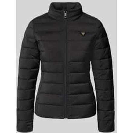 Guess Solid Heavy Diann Puffer Jas Dames - Zwart - Maat XS