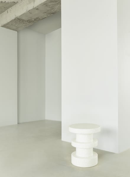 Normann Copenhagen Bit Stool Stack Kruk - wit/wit