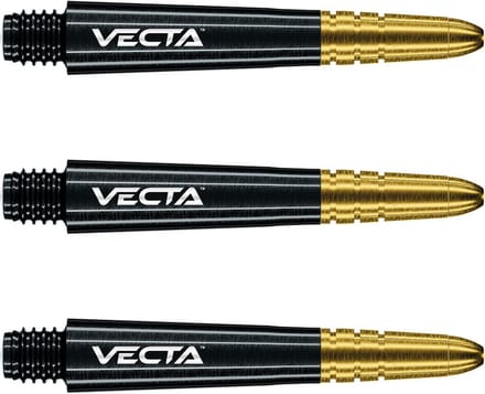 Winmau Vecta Black & Gold - Dart Shafts