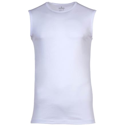 Ragman Ondermode Tank Top Round Neck 2Pack Wit / male