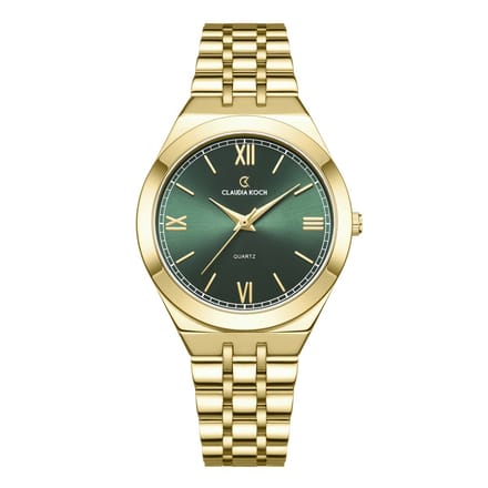 CK Grace – Gold with Green Dial - ClaudiaKoch Watches CK 1273
