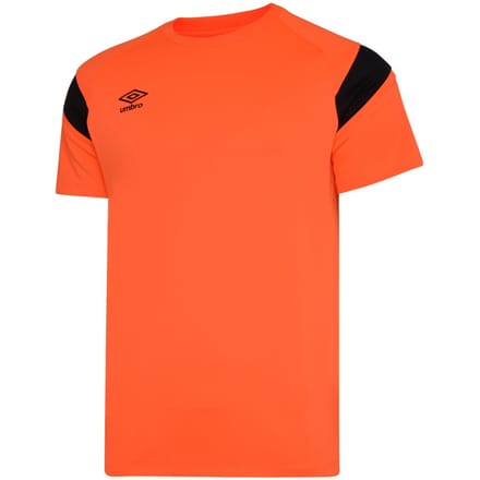 Umbro Trainingsshirt voor kinderen (Schokkend oranje/zwart)