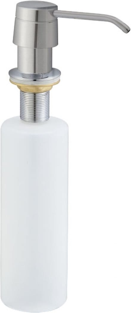 Sanifun Hariman Inbouw Zeepdispenser 250 ml – Geborsteld RVS – Navulbaar van Bovenaf
