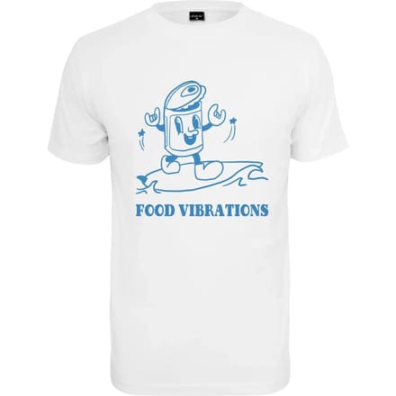 Mister Tee - Food Vibrations Heren Tshirt - S - Wit