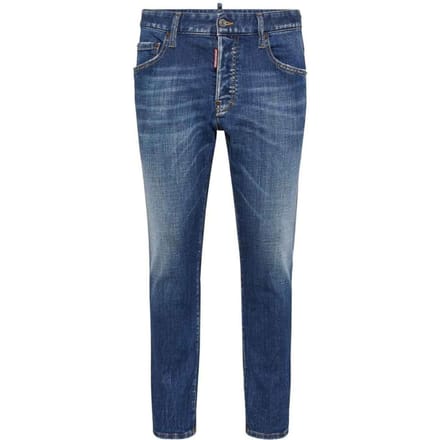 Dsquared2 Marineblauwe Easy Wash Super Twinky Jeans