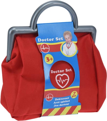 Dokter speelset met tas - speelgoed doktersset voor kinderen.