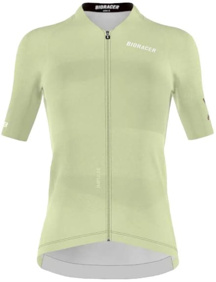 Bioracer Icon Impulse Korte Mouw Wielertrui Groen M Vrouw