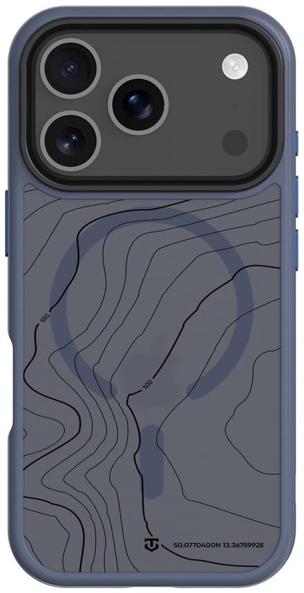 Tactical iPhone 17 Pro MagForce Hyperstealth Sika Cover – Hoesje met Losse Klikbare Knoppen – Deep Blue