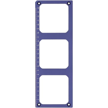 86 Type Draad Doos Sjabloon 3 Gaten Aluminiumlegering Stopcontact Onderdoos Sleufsjabloon voor Kledingkast blue