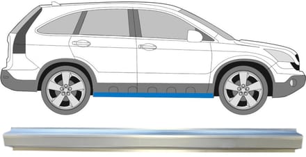 Reparatie dorpel voor Honda CR-V 2006-2011 / Links = Rechts (symmetrisch)