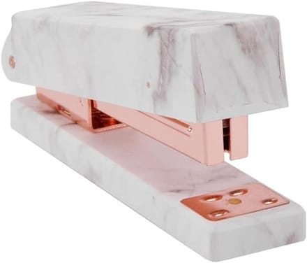 Bureau Nietmachine - Handmatige Nietmachine - Documenten Organiseren - Robuuste Marmeren Constructie - 50 Vel Capaciteit - Marmer