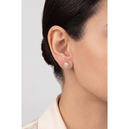 PURELEI Halo Ohrringe Rosegold Größe: OS | Ohrringe Outlet | Damen | Rosa