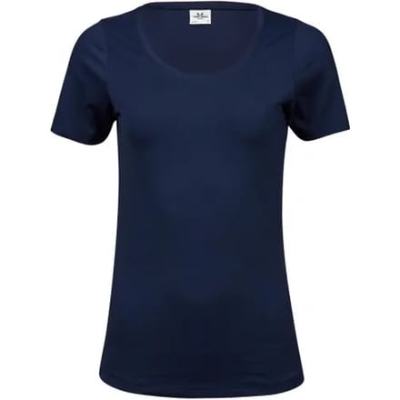 Tee Jays - Dames Stretch T-shirt - Navy maat L
