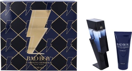 Carolina Herrera Parfumset voor Heren Bad Boy Cobalt Electrique Eau de Parfum 100 ml + Shower Gel 100 ml