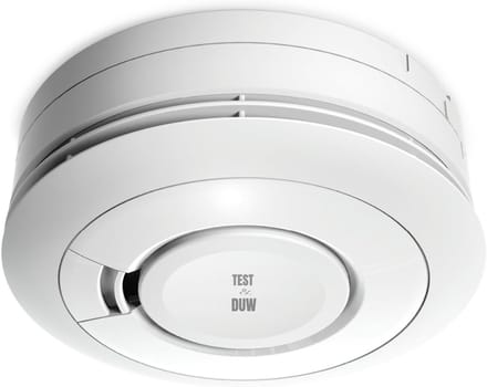 Aura® Rookmelder en koolmonoxidemelder - Rookmelder - Koolmonoxidemelder - Wit - 5cm x 12cm x 12cm