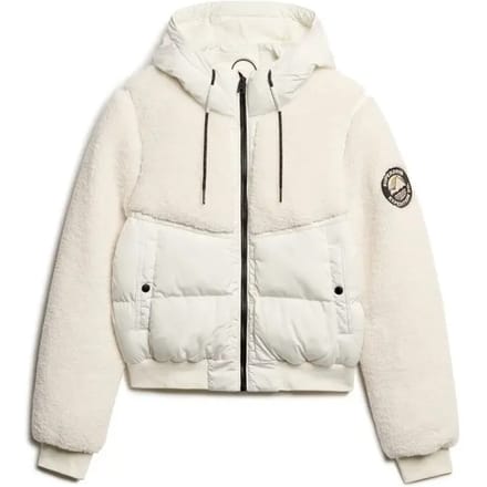 Superdry Everest Hybrid Bomber Winterjas Dames - Maat 14