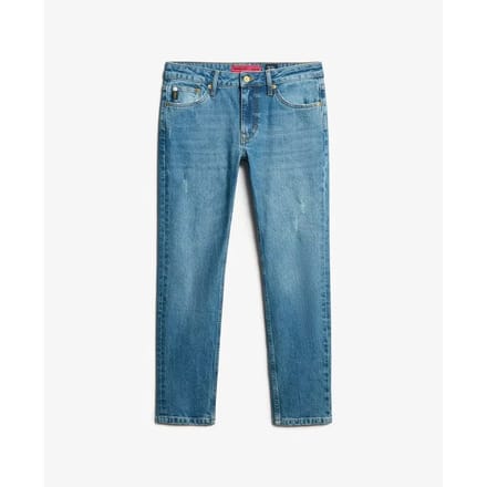 Superdry - Slimfit jeans met middelhoge taille - Dames - Jeans