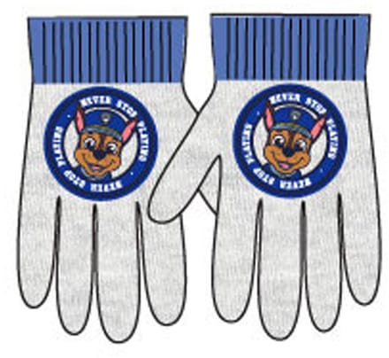 Paw Patrol Start Grijze kinderhandschoenen