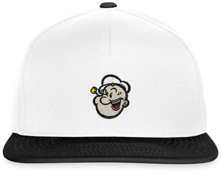 Popeye Als Borduurmotief Snapback cap