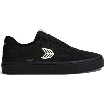 Cariuma Luan Pro All Black Suede Ivory Logo Sneaker Größe: 41 | Trainers Outlet | Unisex | Schwarz