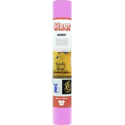 Siser Fluo Transferfolie Folie Snijbreedte 30 cm Roze