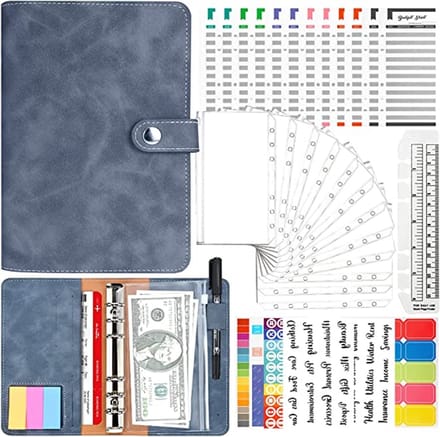 Budgetplanner - Budget planner, money sleeves, ring binder, financial planner,