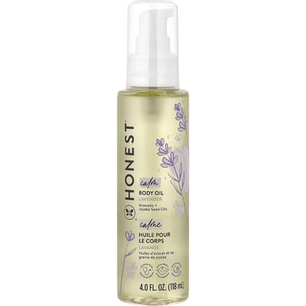 The Honest Company, Rustgevende Lichaamsolie, Lavendel, 118 ml (4 fl oz) beige