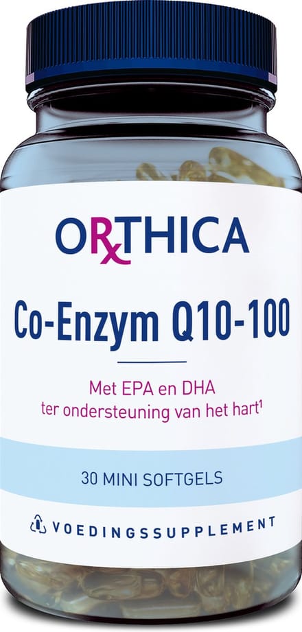 Orthica Co-Enzym Q10-100 - Enzymen - 30 mini softgels