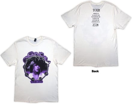 Stevie Nicks - Tour '24 Bella Donna Heren T-shirt - M - Creme