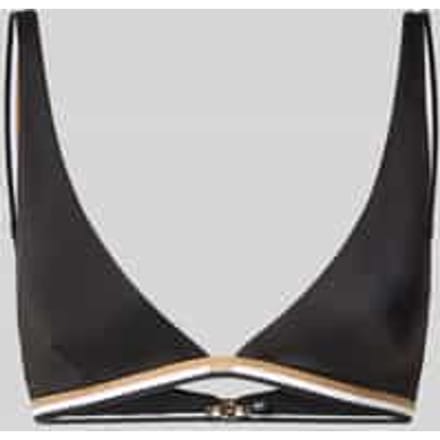 Bikinitop met Labelapplicatie Model 'ICONIC TRINAGLE'