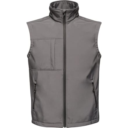 Regatta Heren Octagon II bedrukbaar gilet (Afdichting Grijs/Zwart)