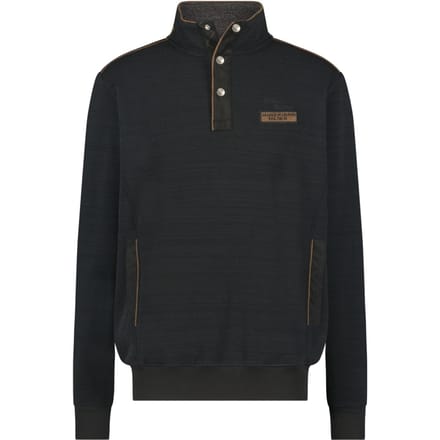 Fellows United Pullover Buttons Waffle Rib Antra  4XL