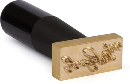 Messing stempel| 20x50mm