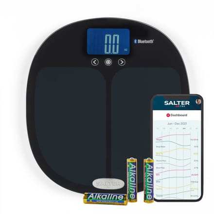 Salter Smart Analyzer Weegschaal – Gewicht/Vet/Water/Spier