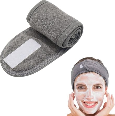 Heble® - Make-up Accessoires: Haarband/Spa Haarband/Hoofdband/Schoonheidsspecialiste Producten - Grijs