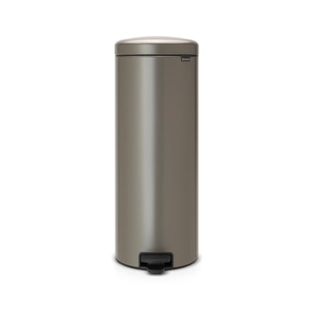 Brabantia Pedaalemmer Newicon - Staal - Platinum - 35.5x33x73.5cm - 30l