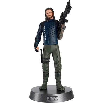 Eaglemoss Hero Collector Heavyweights - Winter Soldier - Marvel Verzamelfiguur - Metaal - Avengers Infinity War