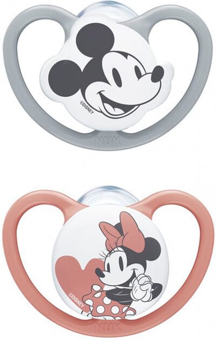NUK Space Disney Baby fopspenen 2 st. 6+ m
