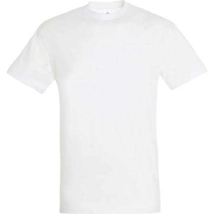 SOLS Heren Regent T-Shirt met korte mouwen (Absoluut Wit)