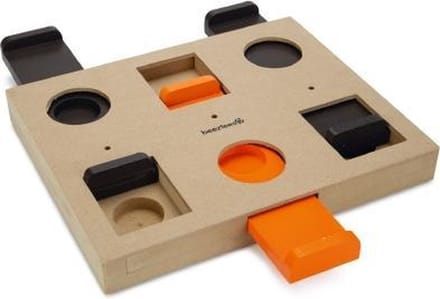 Beeztees Zenga - Hondenspeelgoed - Training - Hout - 29,5x26x4,5 cm