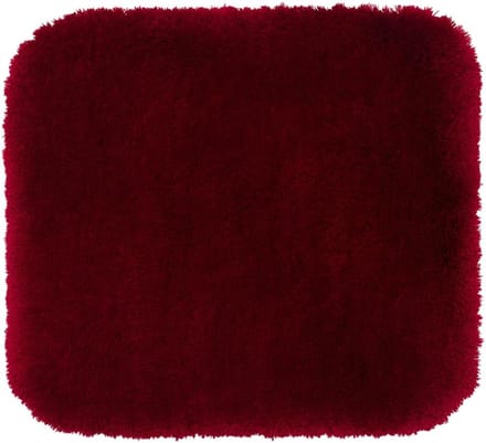 Badmat 50x45 cm - Antislip, 100% PES, Bordeaux