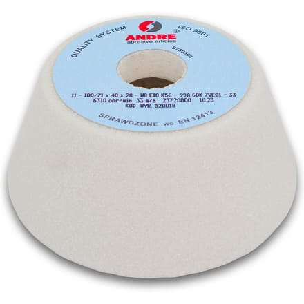 Andre T11 Serie - Slijpsteen - 125mm x 40mm - Elektrokorund