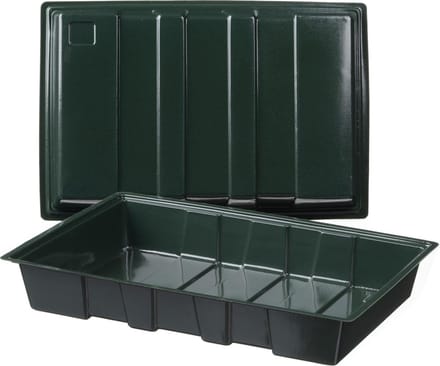 Nature Kweekbak - Polystyreen - Groen - 35 X 23,5 X 5,5 Cm - 5 Stuks