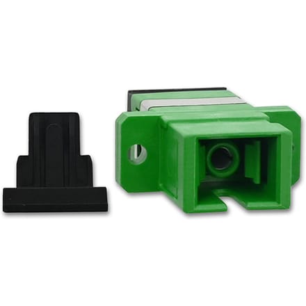 Qoltec glasvezeladapter SC/APC |   Simplex |   Singlemode