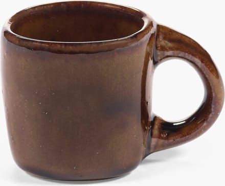 Serax Uncharted Out of Lines espressokop 10cl ocher (set van 2 stuks)