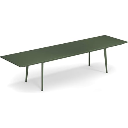 Emu Plus4 Verlengbare tafel - militairgroen - 220 x 90 cm